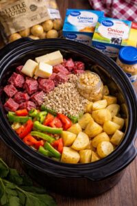 Cheesesteak Potato Casserole