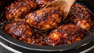 crockpot bbq chicken