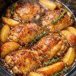 Apple Cider Chicken in Slow Cooker