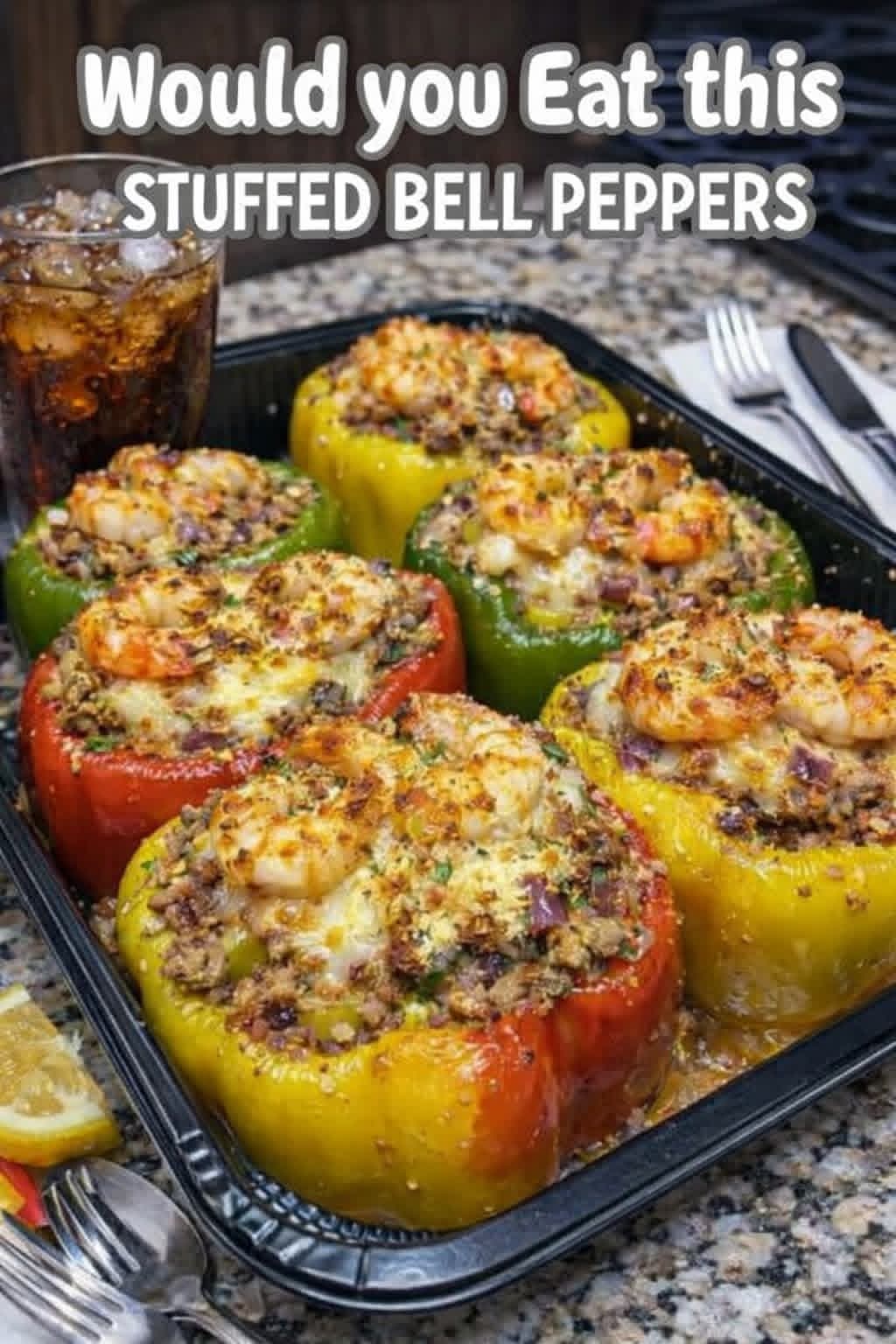 Bell Pepper stuffed meat