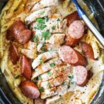 CAJUN Chicken Alfredo SLOW COOKER Recipe
