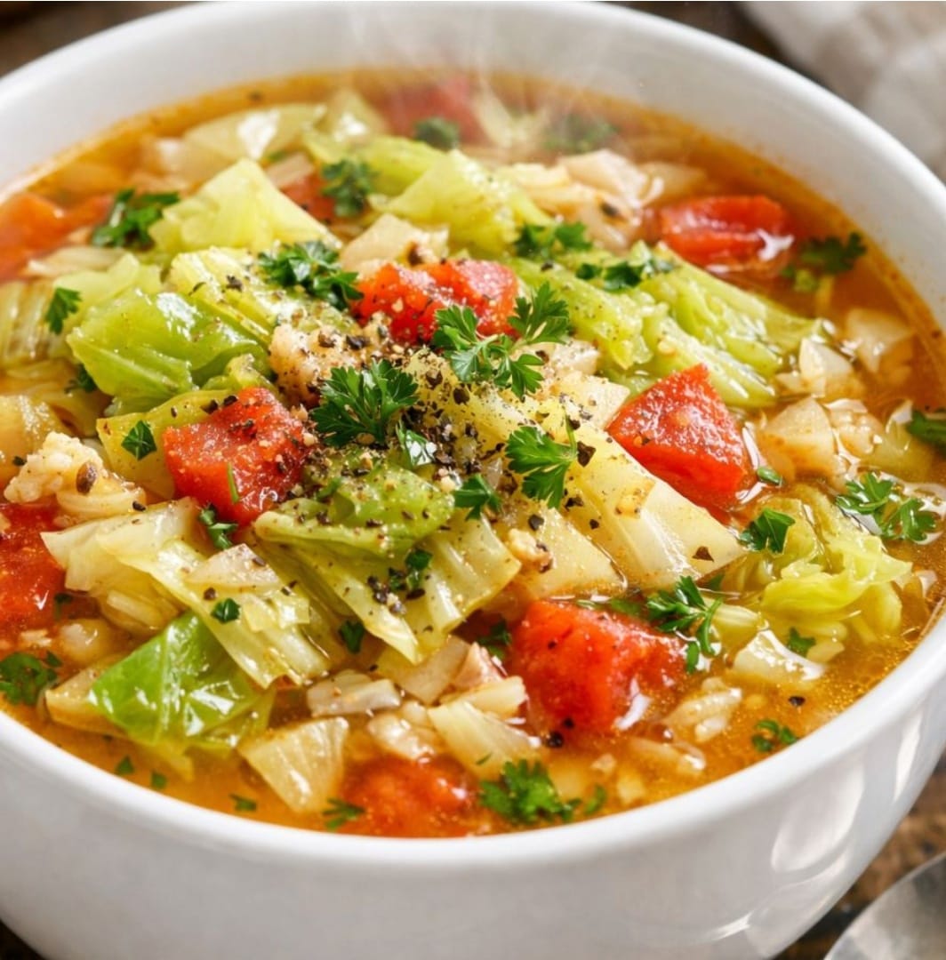 Cabbage Soup Amish Slow Cooker 5-Ing