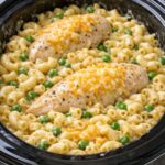 Chicken Macaroni Slow Cooker 5-Ingredient - Depression Era