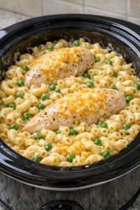 Chicken Macaroni Slow Cooker 5-Ingredient - Depression Era