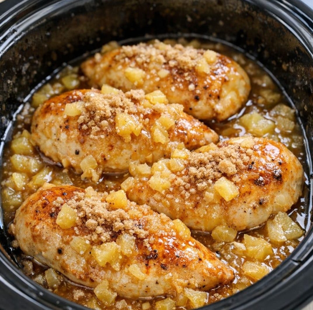Chicken Pineapple 3 Ingredients Amish Slower Cooker