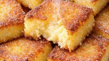 Cornmeal Mush Fried 3-Ingredient