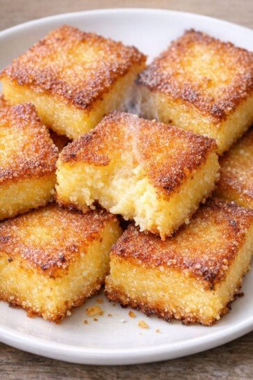 Cornmeal Mush Fried 3-Ingredient