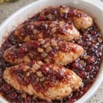 Cranberry Chicken in the Slow Cooker 3 Ingredients