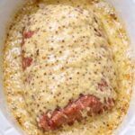 Creamy Mustard Corned Beef In Slow Cooker 