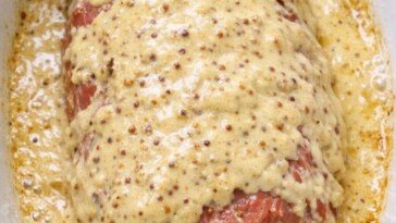 Creamy Mustard Corned Beef In Slow Cooker 