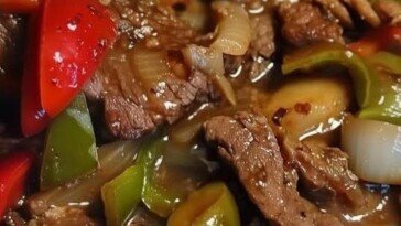Crockpot Pepper Steak