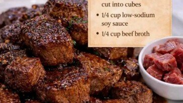 Crockpot Steak Bites