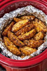 French Onion Potatoes Slow Cooker 3 Ing