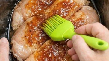 Glazed Chicken Breasts In Slow Cooker