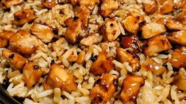 Honey Bold BBQ Chicken Rice