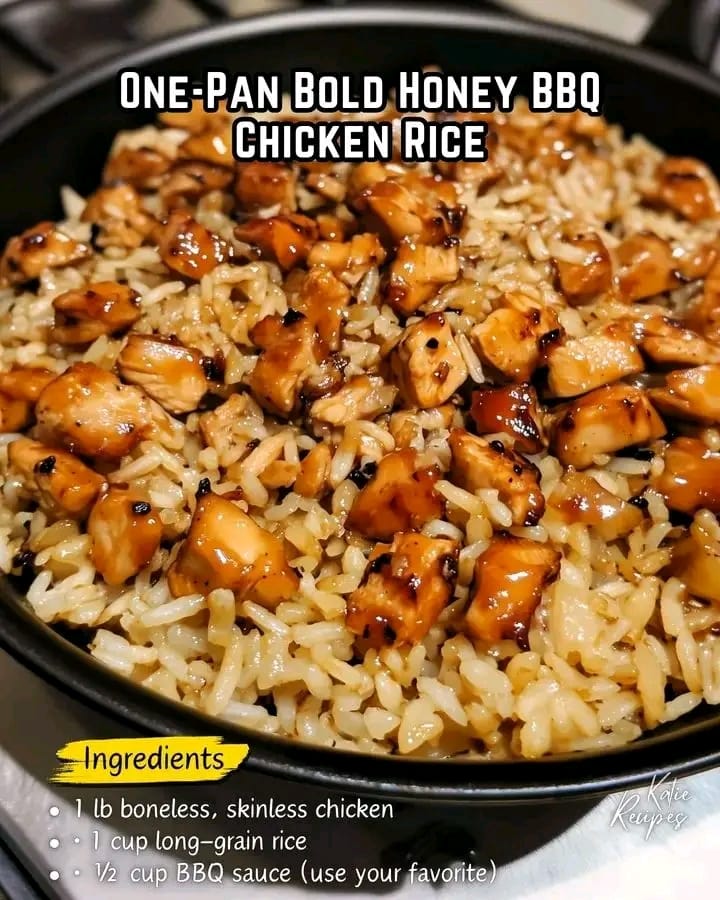 Honey Bold BBQ Chicken Rice