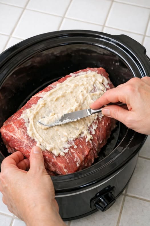 Horseradish Tri Tip Roast Slow Cooker