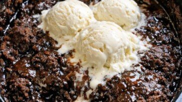 Hot Fudge Brownie Pudding Slow Cooker 5 Ingredient