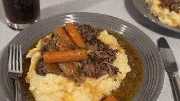 Mashed Potatoes and Pot Roast
