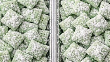 Mint Chocolate Muddy Buddies