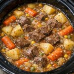 Mock Pot Roast Slow Cooker 5-Ingredient