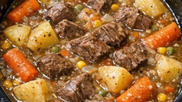 Mock Pot Roast Slow Cooker 5-Ingredient