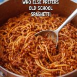 Old-school spaghetti