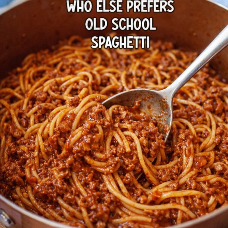 Old-school spaghetti