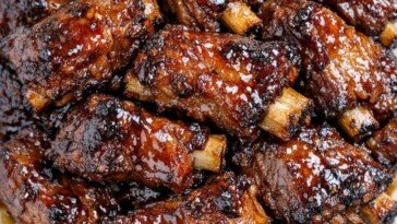 Pork Ribs Slow Cooker : 4 Ingredients