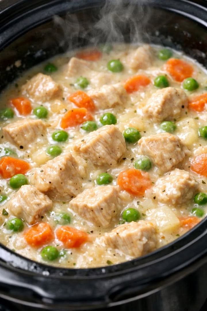Pot Pie Filling Slow Cooker