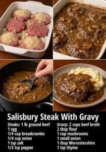 Salisbury Steak Onion Gravy