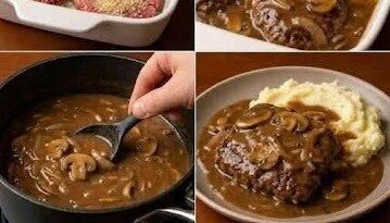 Salisbury Steak Onion Gravy