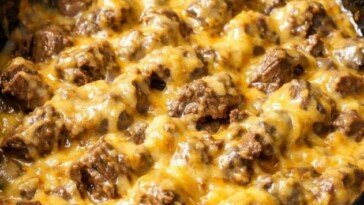 Slow Cooker Amish Cheddar Beef
