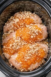Slow Cooker Apricot Chicken