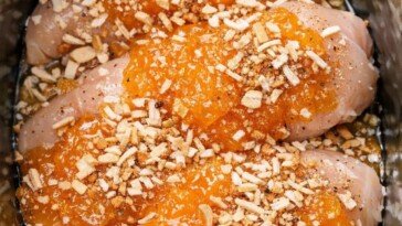 Slow Cooker Apricot Chicken