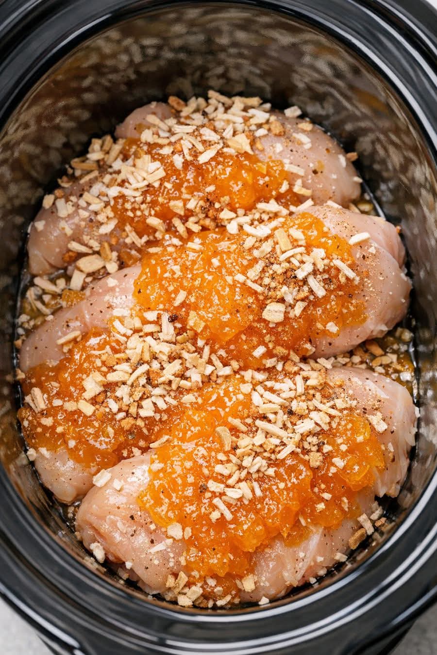 Slow Cooker Apricot Chicken