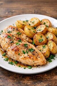 Slow Cooker Chicken and Potatoes