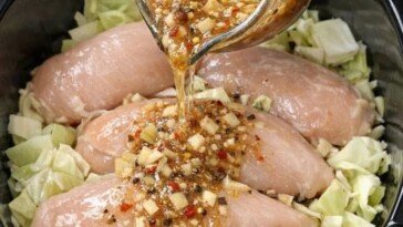 Slow Cooker Corned Beef Spice Chicken