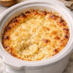 Slow Cooker Creamy Potato Bake 4-Ingredient