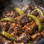 Slow Cooker Pepper Beef/3 ingredients