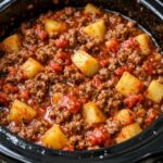Slow Cooker Poor Man’s Stew 3-Ingredient