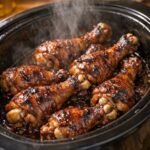 Sticky Drumsticks 3-Ingredient Slow Cooker