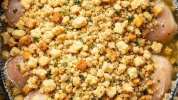 Stuffing and Chicken in a Slow Cooker