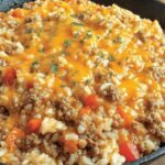 cheesy ground beef rice