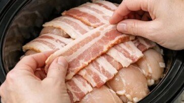 Amish Bacon Chicken Pasta Slow Cooker