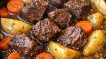 Amish Beef Stew Slow Cooker