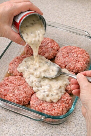 Amish Poor Man's Steak Oven Baked 4-Ingredient