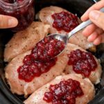 Amish-Style Cranberry Chicken Slow Cooker 4-Ingredient