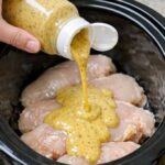 Amish-Style Honey Mustard Chicken Slow Cooker 4-Ingredient