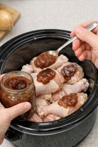 Apple Butter Chicken Slow Cooker